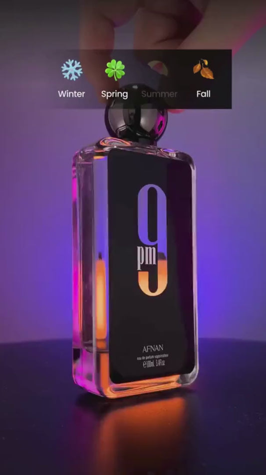 9PM AFNAN LOMG LASTING PERFUME _ 100 ML